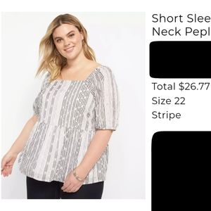 NWT Lane Bryant Top - size 22
